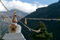 Stupa and Thamserku