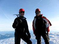 Kipp & Doug, Mt Hood Summit