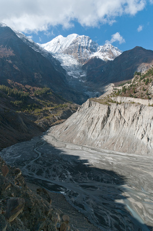 Gangapurna and Glacial Morraine