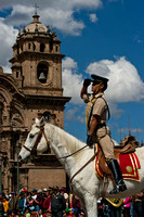 Cusco Parade Salute
